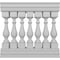 Ekena Millwork Traditional Balustrade Railing Kit Style N (5 7/8" On-Center Spacing to Pass 4" Sphere Code) BALK37X036TRN - alternate 1